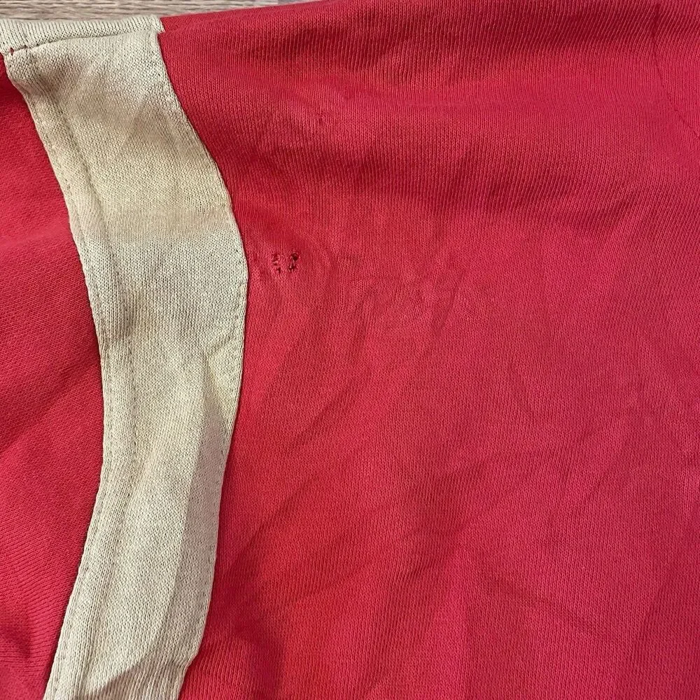 San Francisco 49ers Hoodie size XL Red NFL Football Zip Sweatshirt - Picture 8 of 10